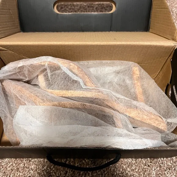 Fashion Nova Cork Thong Mule Heels - Picture 6 of 6